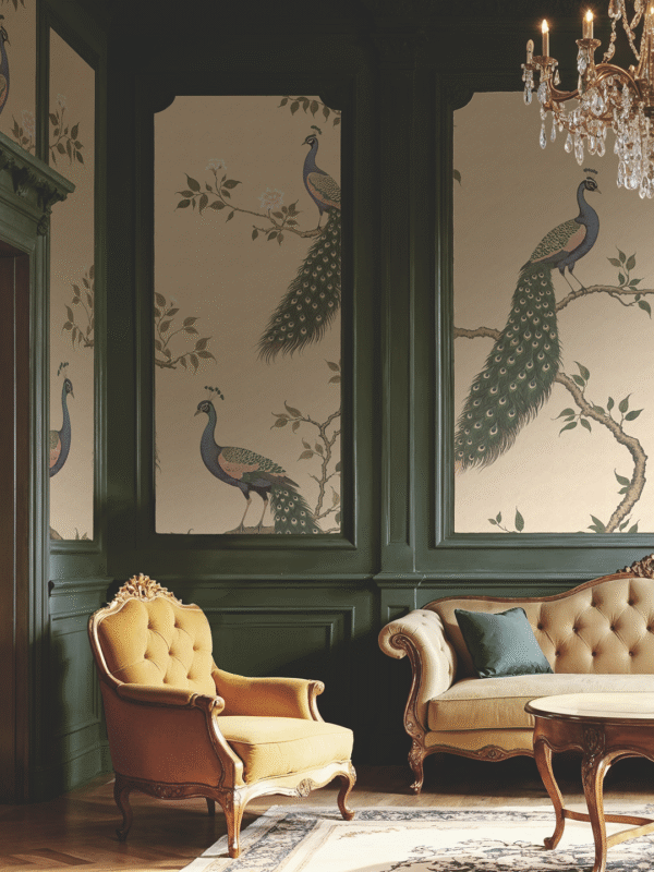 Misty Grove Wall Mural