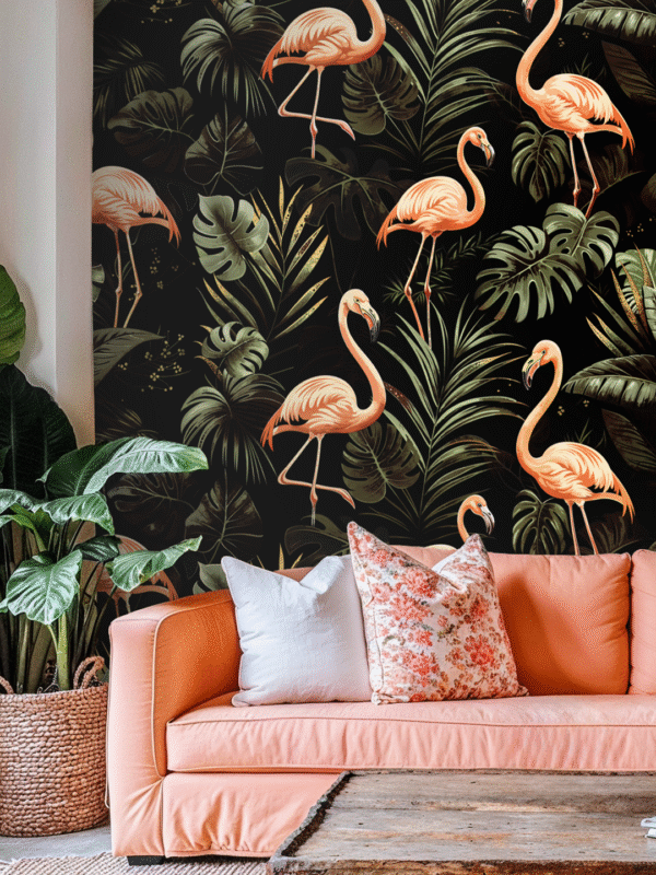 Misty Grove Wall Mural