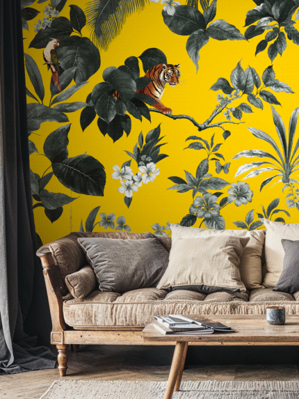 Misty Grove Wall Mural