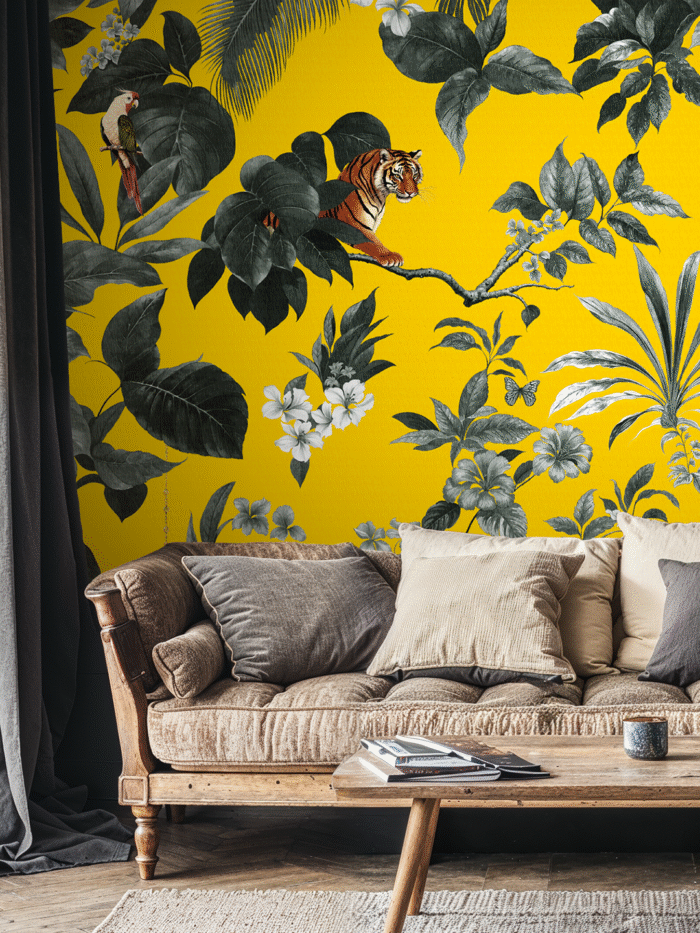 Misty Grove Wall Mural