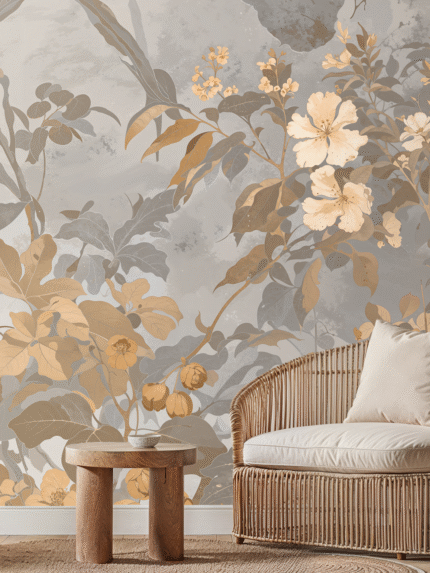 Misty Grove Wall Mural