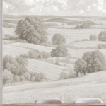 Hymn to Wandering Fields Wall Mural