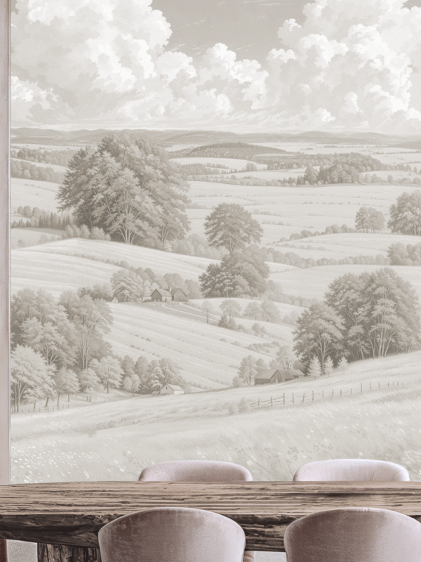 Misty Grove Wall Mural