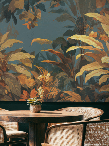Misty Grove Wall Mural