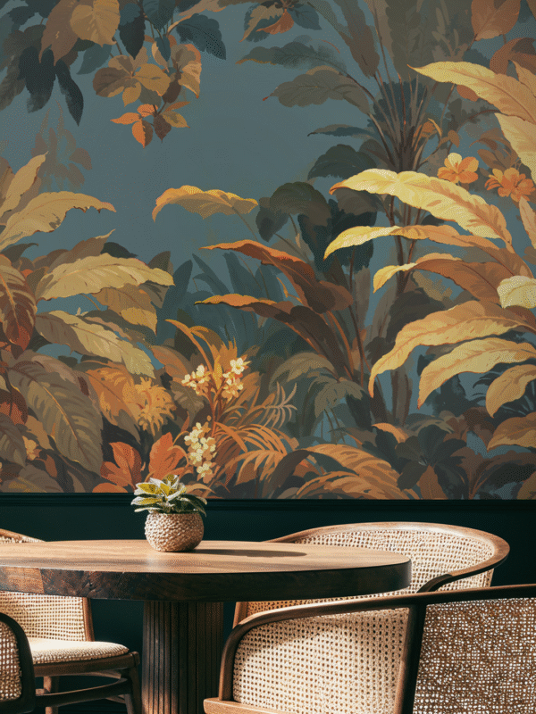 Misty Grove Wall Mural