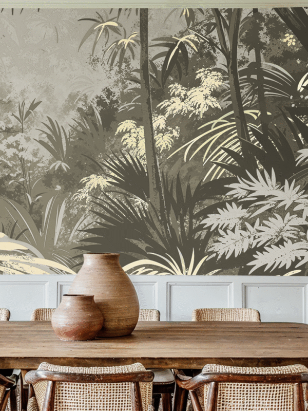 Misty Grove Wall Mural