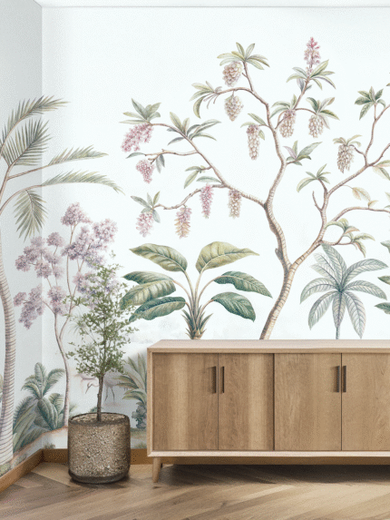 Misty Grove Wall Mural