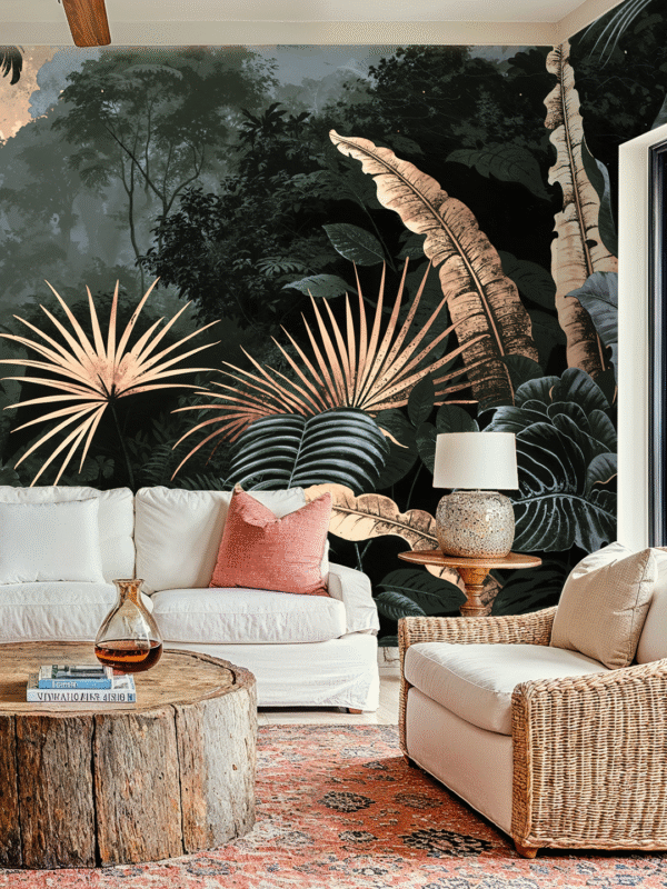 Misty Grove Wall Mural