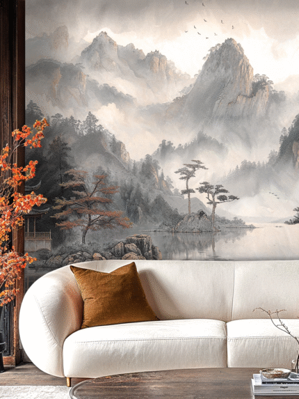 Serenity of MountLin Wall Mural