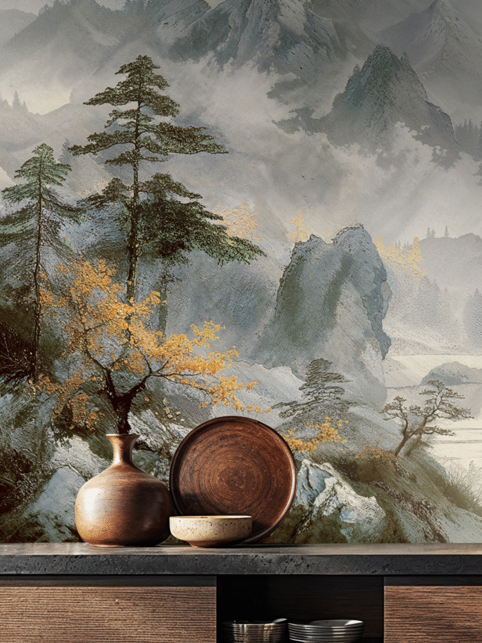 Whispers of Mountain Wall Mural