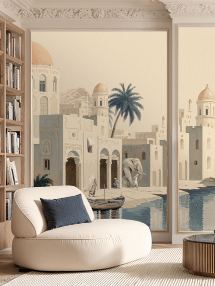 Echoes of Oasis Wall Mural