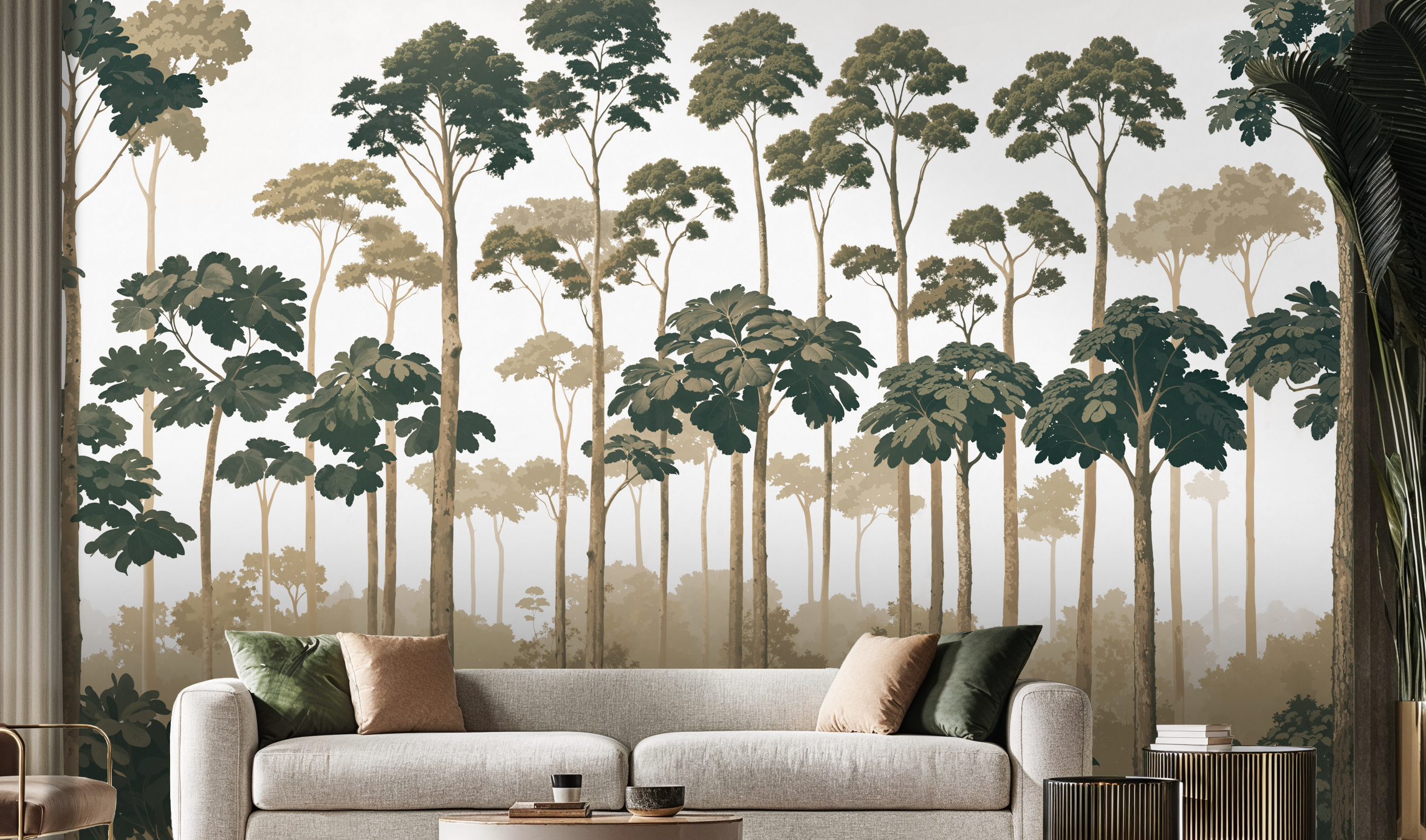 Musee | Tranquility of Aspen Heights Wall Mural هدوء أسبن هايتس - لوحة جدارية