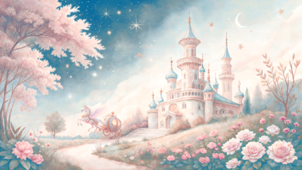 Fairy Tale Castle Wonderland Wall Mural