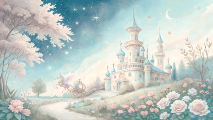 Fairy Tale Castle Wonderland Wall Mural