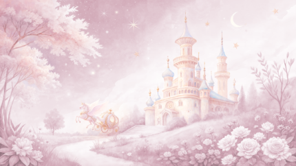 Fairy Tale Castle Wonderland Wall Mural