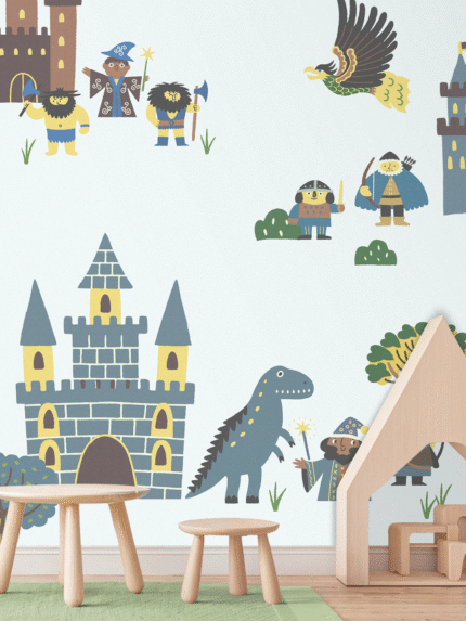 Jungle Adventure Playland Wall Mural