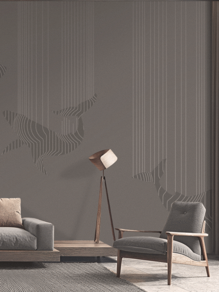 Echoes of the Deep Wall Mural