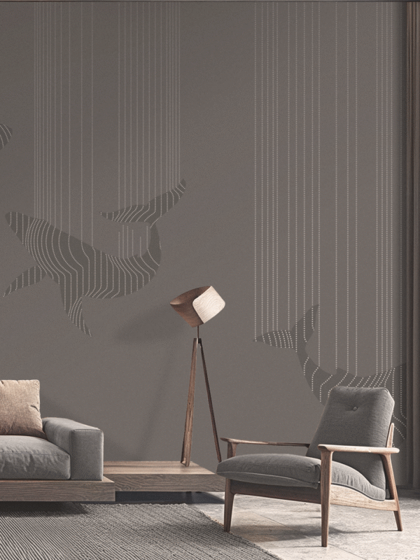 Echoes of the Deep Wall Mural