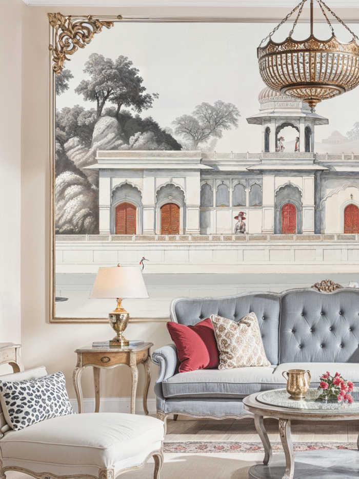 Riverside Tranquility Wall Mural