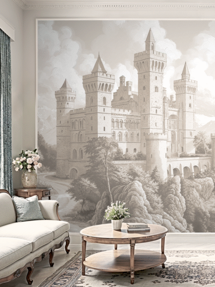 Riverside Tranquility Wall Mural