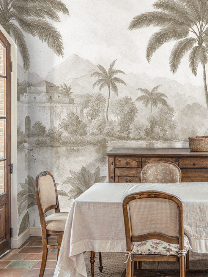 Tropical Sanctuary Bliss Wall Mural