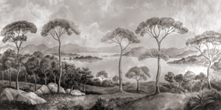 Silent Horizon Wall Mural