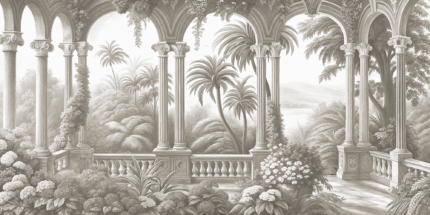 Arcadian Serenity Wall Mural – L005B