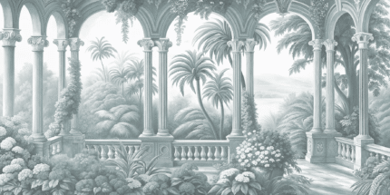 Arcadian Serenity Wall Mural – L005B