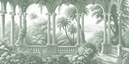 Arcadian Serenity Wall Mural – L005B