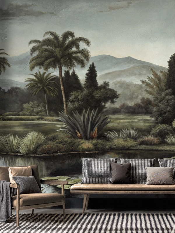 Whispers of Oasis Wall Mural