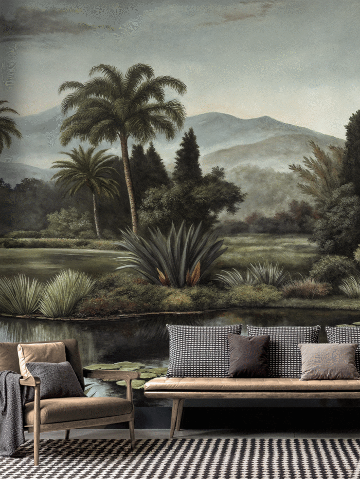 Whispers of Oasis Wall Mural