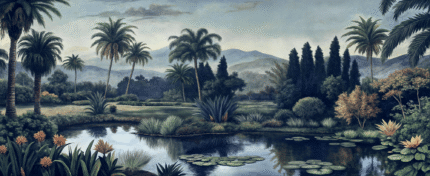 Whispers of Oasis Wall Mural