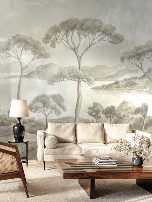 Silent Horizon Wall Mural