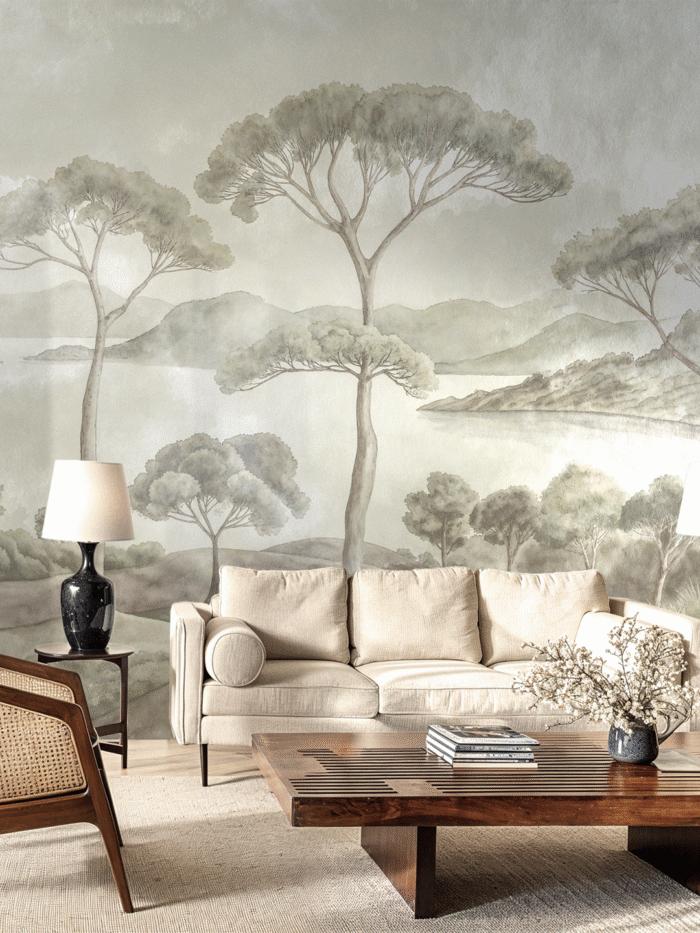 Silent Horizon Wall Mural
