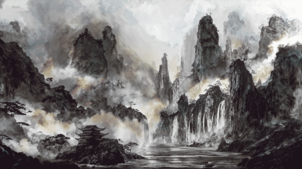 Eternal Falls Wall Mural