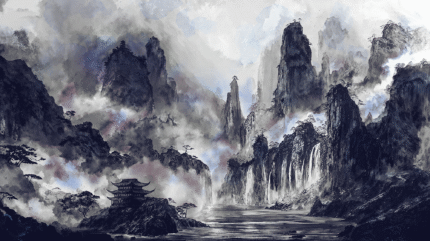 Eternal Falls Wall Mural