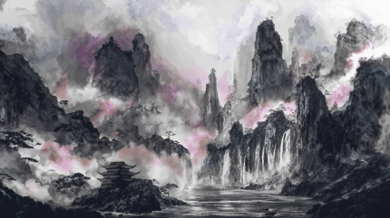 Eternal Falls Wall Mural
