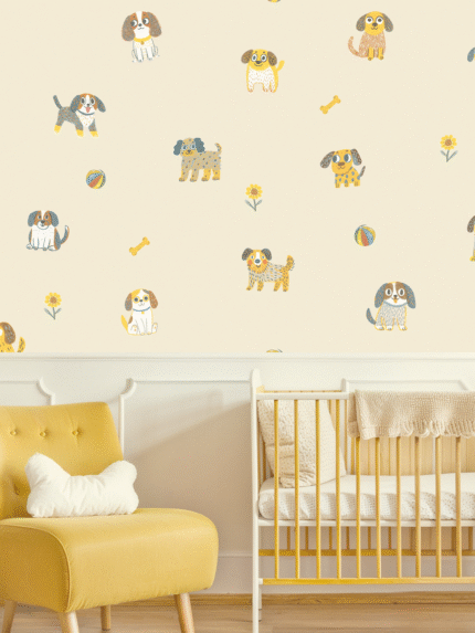 Puppy Parade Wallpaper