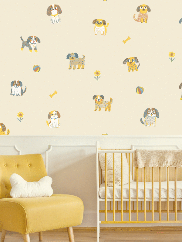 Puppy Parade Wallpaper