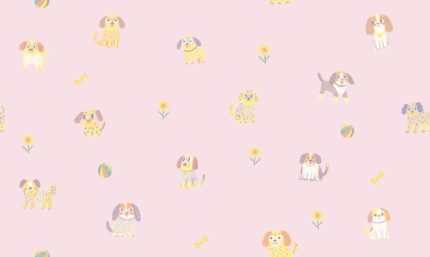 Puppy Parade Wallpaper