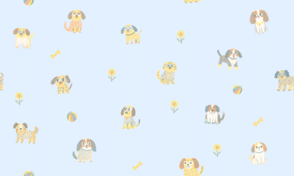Puppy Parade Wallpaper