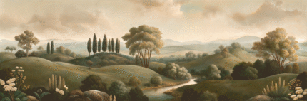Serenade of the Hills Wall Mural