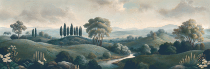 Serenade of the Hills Wall Mural