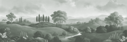 Serenade of the Hills Wall Mural