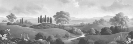 Serenade of the Hills Wall Mural