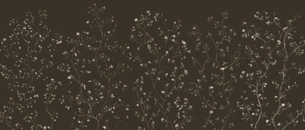Fragrant Path (Dark) Wall Mural
