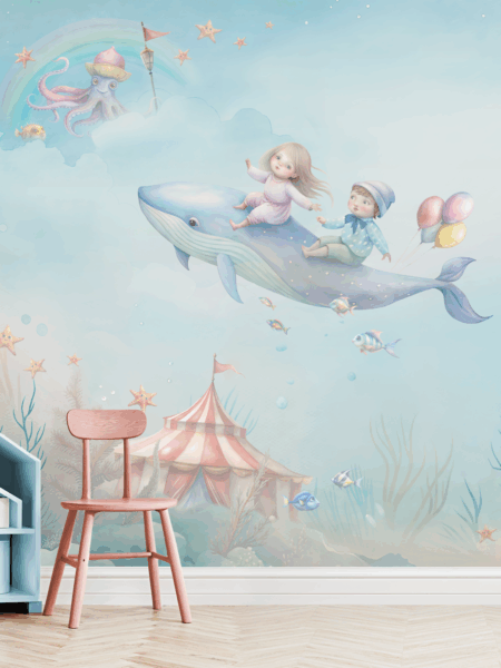 Wall Mural for Children's room.Dubai&UAE