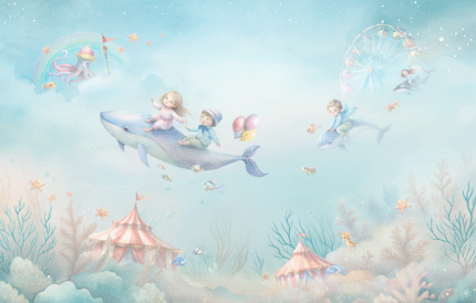 Wall Mural for Children's room.Dubai&UAE