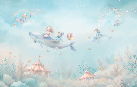 Wall Mural for Children's room.Dubai&UAE