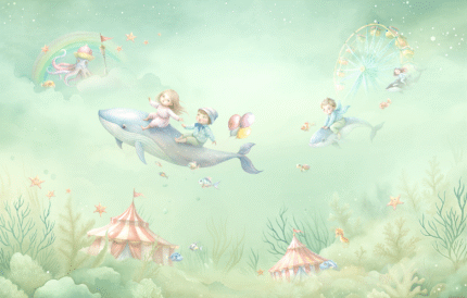 Wall Mural for Children's room.Dubai&UAE